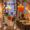 1-5PCS Glowing Ghost Hanging Decor Flash Light and Sound for Haunted Room Spooky Atmosphere Halloween Party Prop Decoration