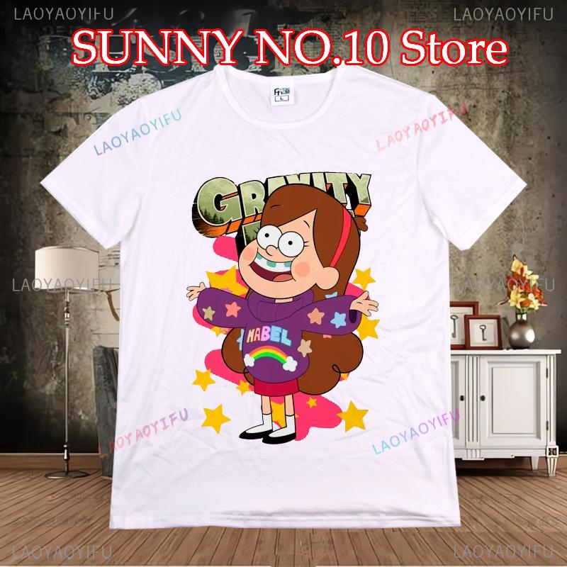 Streetwear New Arrival Soft Popular T-Shirts Unisex Comfortable Gravity Falling T Shirt