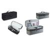Double-layer Hair Dryer Carrying Case Portable Travel Storage Bag Universal Zipper Organizer Bag for Hair Curler Tools