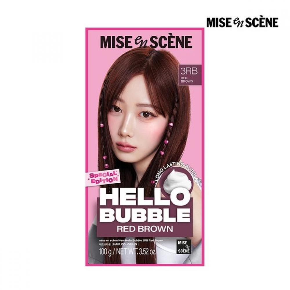 Mise En Sc Ne [1+1] Hello Bubble Red Brown 3rb 100g