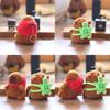 Plush Keychain Capybara Toy Pp Cotton Stuffed Bag Decor For Gift Children