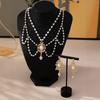 Meier New Arrivalfashion Palace Style Pearl Eleganceelegant Retro Women's Jewelry Suit