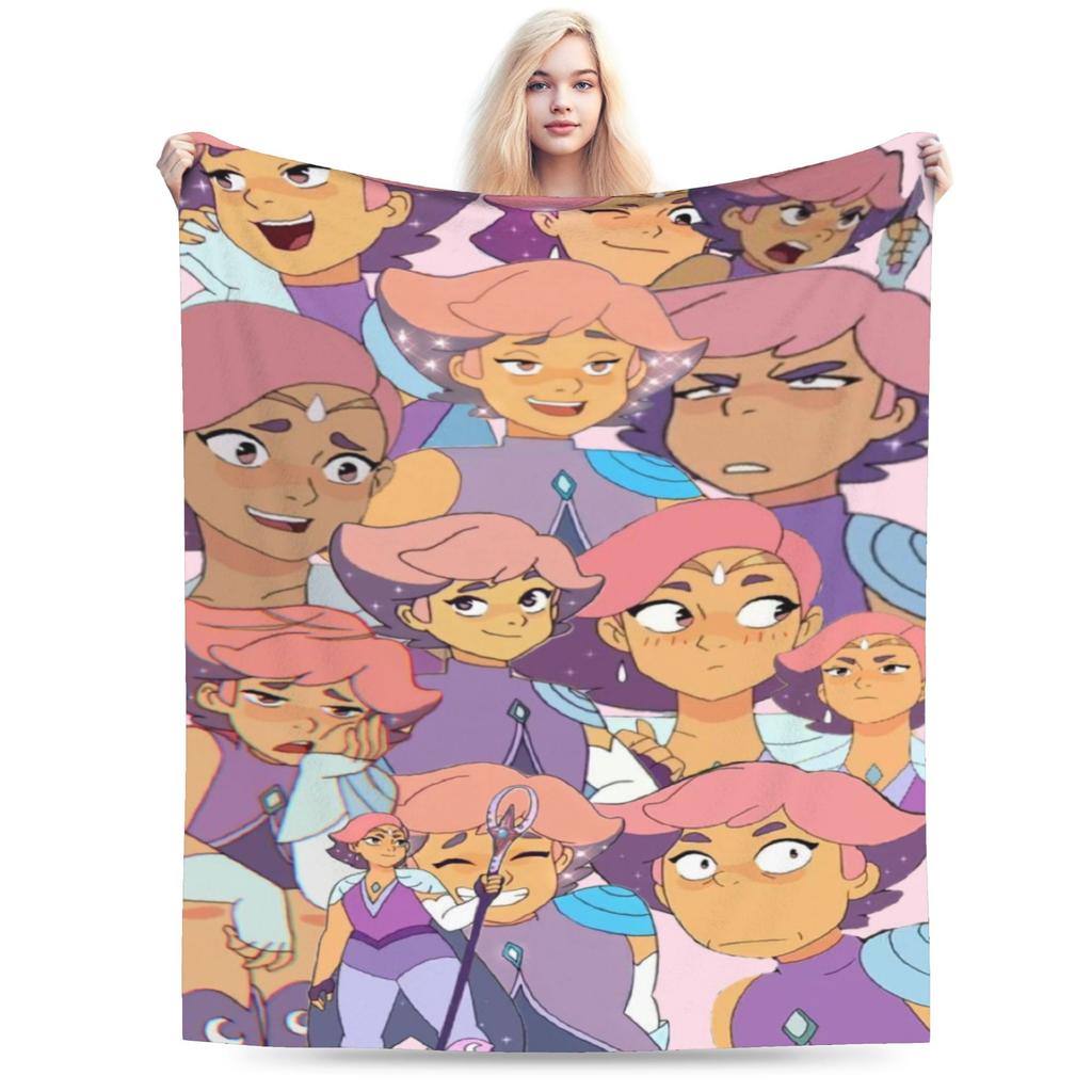 Cozy She-Ra and the Princesses of Power Blanket Merch Sofa Decorative  Blanket Throw Ultra-Soft Fleece for Car