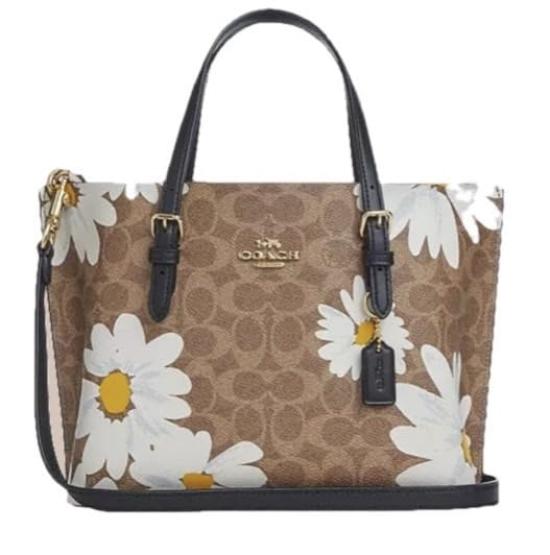 

Bag Tote Bag Handbag Signature Molly Tote 25 Handbag 2WAY Crossbody 2WAY Shoulder Bag Ladies [Coach] [Outlet Product] [Brand] (Tan/FLR) [Product]