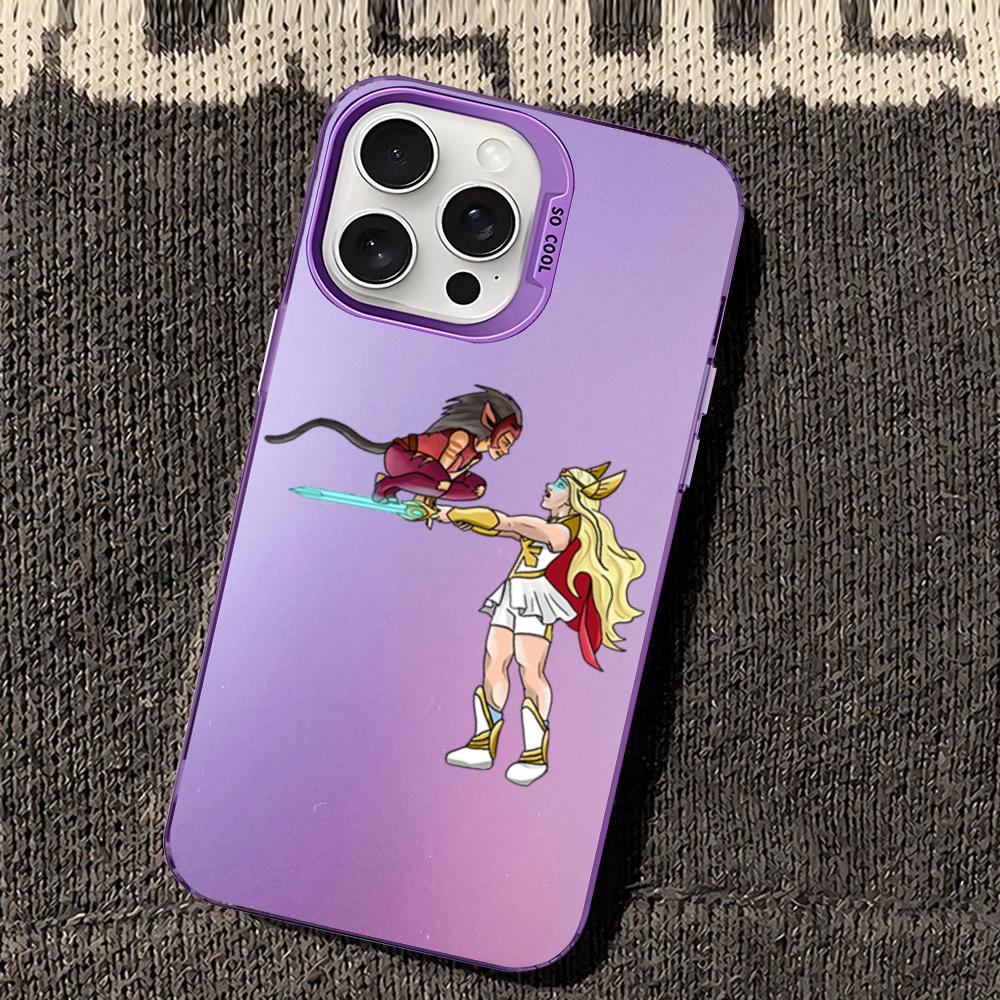 She-Ra and the Princesses of Power Phone Case For iPhone 16 15 14 13 12 11Pro Max X XR XSMAX 8 7Plus Matte Shockproof Back Cover
