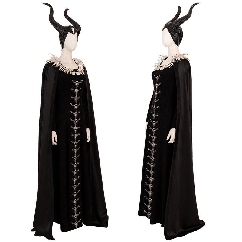 Evil Maleficent Adult Queen Cosplay Costume Outfit Ladies Noble Dress Fancy