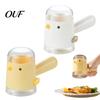 One Touch Salt Dispenser Bird Shaped Quantitative Shaker, Spice Dispenser, Kitchen Seasoning Gift for Home Cooks Bottle with Measured Pouring,