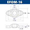 Kunststoff-Lagerbasis EFSM/EFOM/KSTM Serie (Größen: 8-30)