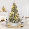 Snowfall High-Grade Flocked PVC Christmas Tree with Ornaments, 1.5m & 1.8m