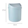 Desk Waste Bin with Lids Desktop Office Organizer Storage Home Garbage Basket Container Table Trash Bin Small Trash Can