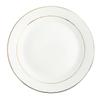 Gold Rim Round Ceramic Dinner Plate