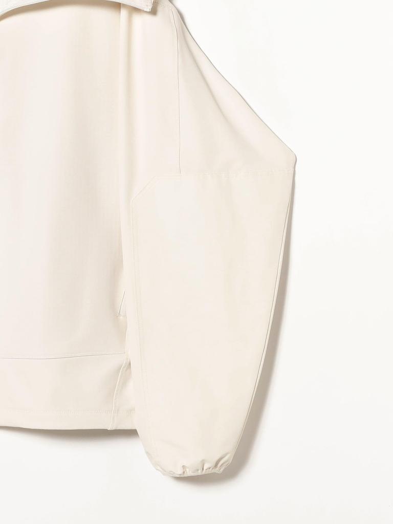 Beams Men's Water-Repellent Raised Half-Zip Hoodie, Black, Medium, 11131301147