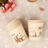 Meiliya Disposable Natural Paper Cups