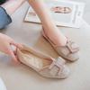Fashion Ladies Footwear With Crystals Diamond Women's Flat Shoes Non Slip Bow Rhinestone High Quality Fashion Elegant and Fashionable a