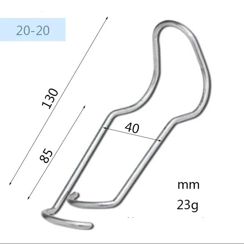 Plant Cages Steel Buckle Fixing Clamp Garden Greenhouse Pipe Support Fixing Clamp Connector Steel Pressing Spring Wire Clip
