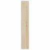 Shoe Cabinet in Sonoma Oak Finish 63 x 24 x 147 cm Engineered Wood