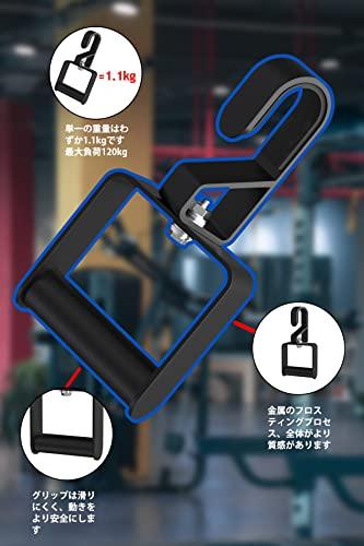 YESCUT Roll Handles, Set of 2, with Rubber Spacers, for Pull-Up Machines, Power Grips, and Non-Slip Gloves. Perfect for Strength Training, Home Workou