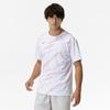 Tennis and Badminton Game Shirt, Moisture-Wicking, Quick-Drying, Dynamotion Fit, Perfect for Club Activities, Unisex, White, Size XS, 62JAC024
