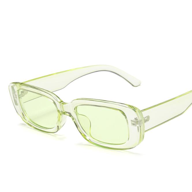 Rectangle Sunglasses for Women Men Trendy Retro Fashion Sun Glasses Vintage UV 400 Protection Square Frame 2024