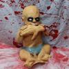 Horror Baby Halloween Hand Eating Model Venue Decoration Scary Doll Props