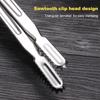 Stainless Steel Food Tongs Lightweight Rust-proof Cooking Tongs Heat-Resistant Kitchen Utensil for Home Restaurant Picnic Cooking BBQ Salad Serving