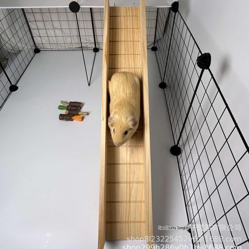 Охлаждающий бамбуковый коврик-лесенка для питомцев: Летний охлаждающий коврик для кошек, собак, кроликов, хомяков, шиншилл и морских свинок Caoxian