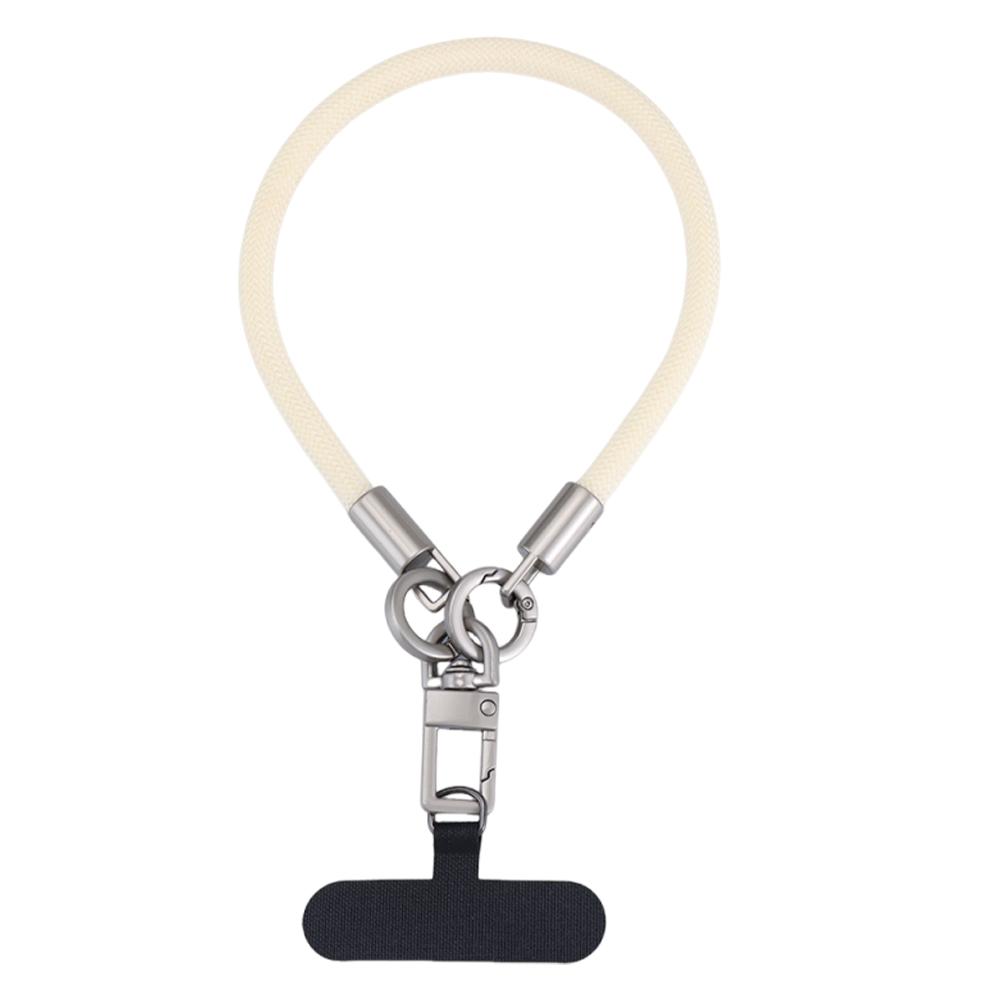 Custom Eco-Friendly Durable Mobile Phone Hand Wrist Lanyards Keychain Sports Polyester Woven Short Wrist Strap Lanyard Phone