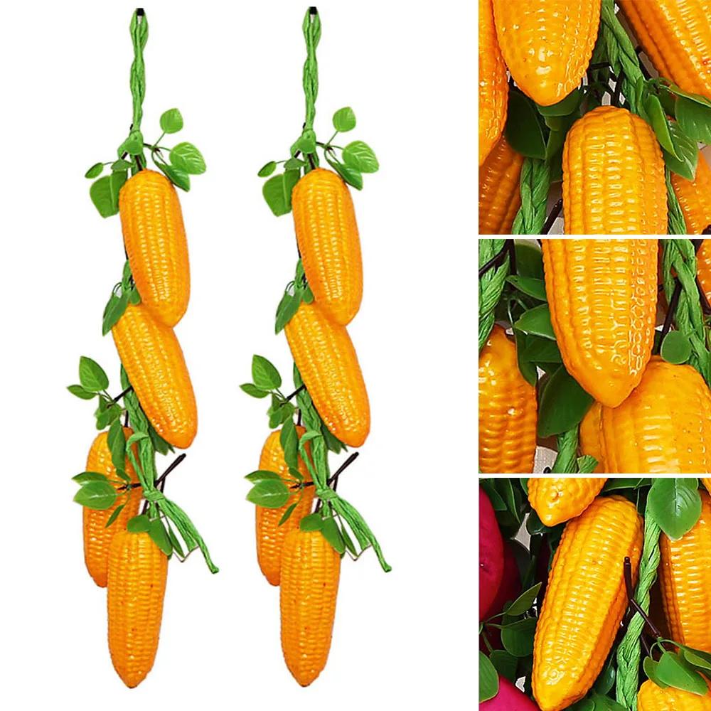 2 Strings Artificial  Stem Fake Carrot Plants  Vegetable Carrot For Photography Props Model Home Decoration Craft Jewelry Props