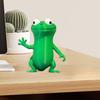 Funny Meme Lizard Figurine 3D Printed Lizard Ornament Standing Cartoon Lizard Sculpture for Home Office Desk Decoration