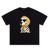 ZAZOMDE Hip Hop Streetwear Fashion Dalmatian Dog Pattern Tshirt Unisex Summer Loose Short Sleeve Trendy Aesthetic Casual Tops