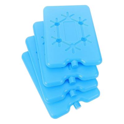 Borse del Ghiaccio per Lunch Box per Raffreddare con 4 Pezzi di Ghiaccioli Riutilizzabili