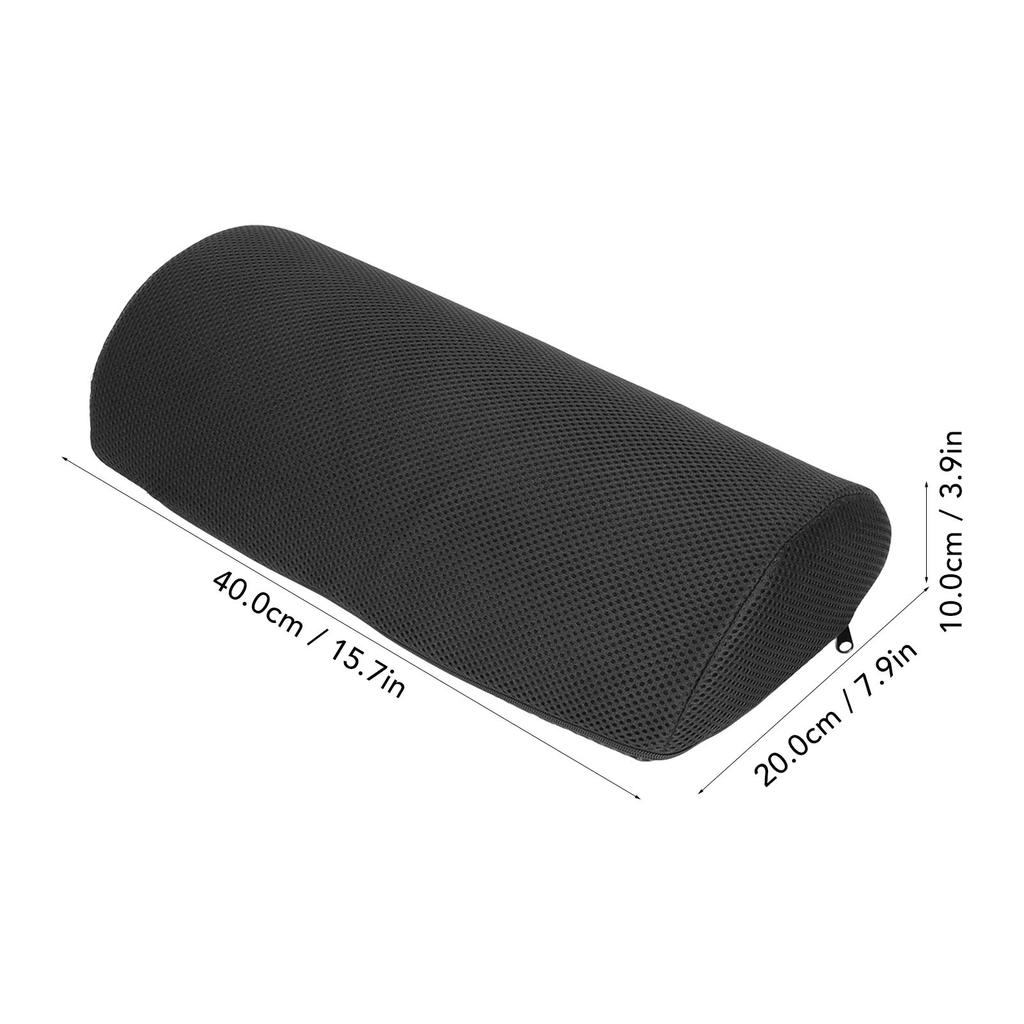 Half Round Bolster Multifunctional Sponge High Resilience Relieving Soreness Semi Round Massage Bolster for Foot