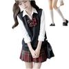 COSSA High School Girl Cosplay Uniform Cute School Uniform for High School and Junior High School Perfect for Party School Cultural Entrance and