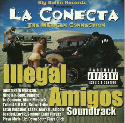 CD ILLEGAL AMIGOS - La Conecta BIL01692 Big Ballin Reco 1998 US Rap & Hip-Hop/R&B Used