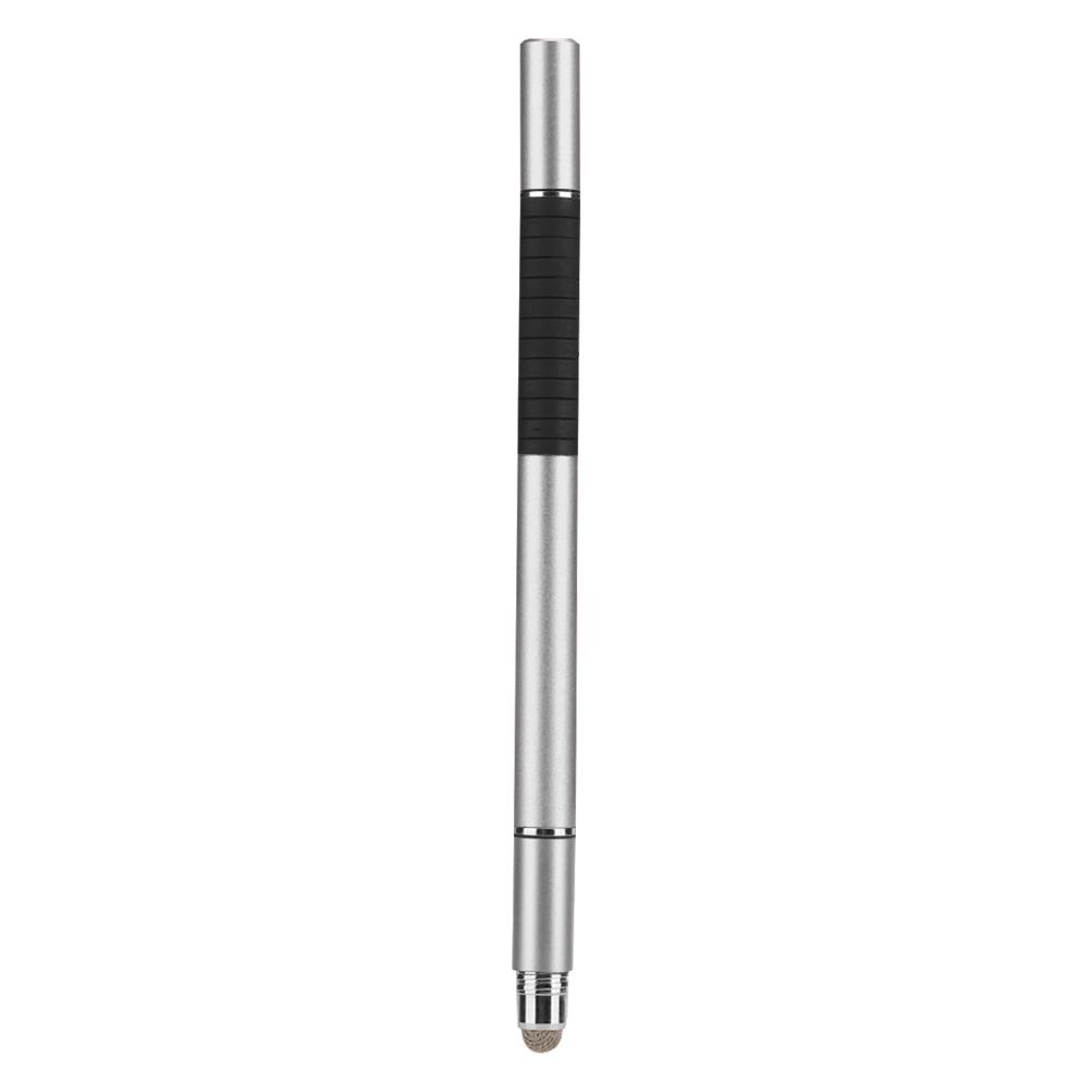 3 In 1 Cloth TipDisc Pen High Capacitive for Mobile Phone Tablet(Black )