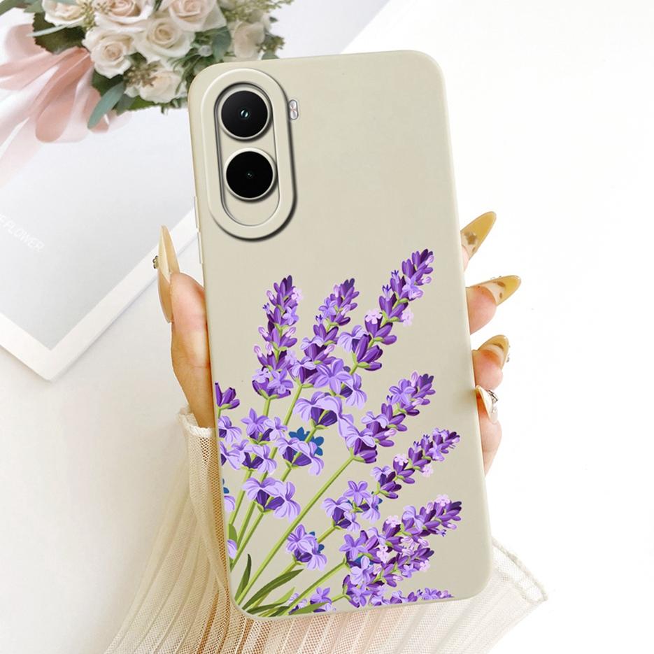 For Xiaomi Poco M7 Plus Case PocoM7 4G Pretty Girl Sunfower Painted Phone Case For Xiaomi Poco M7 Pro PocoM7 Plus 5G Soft Fundas