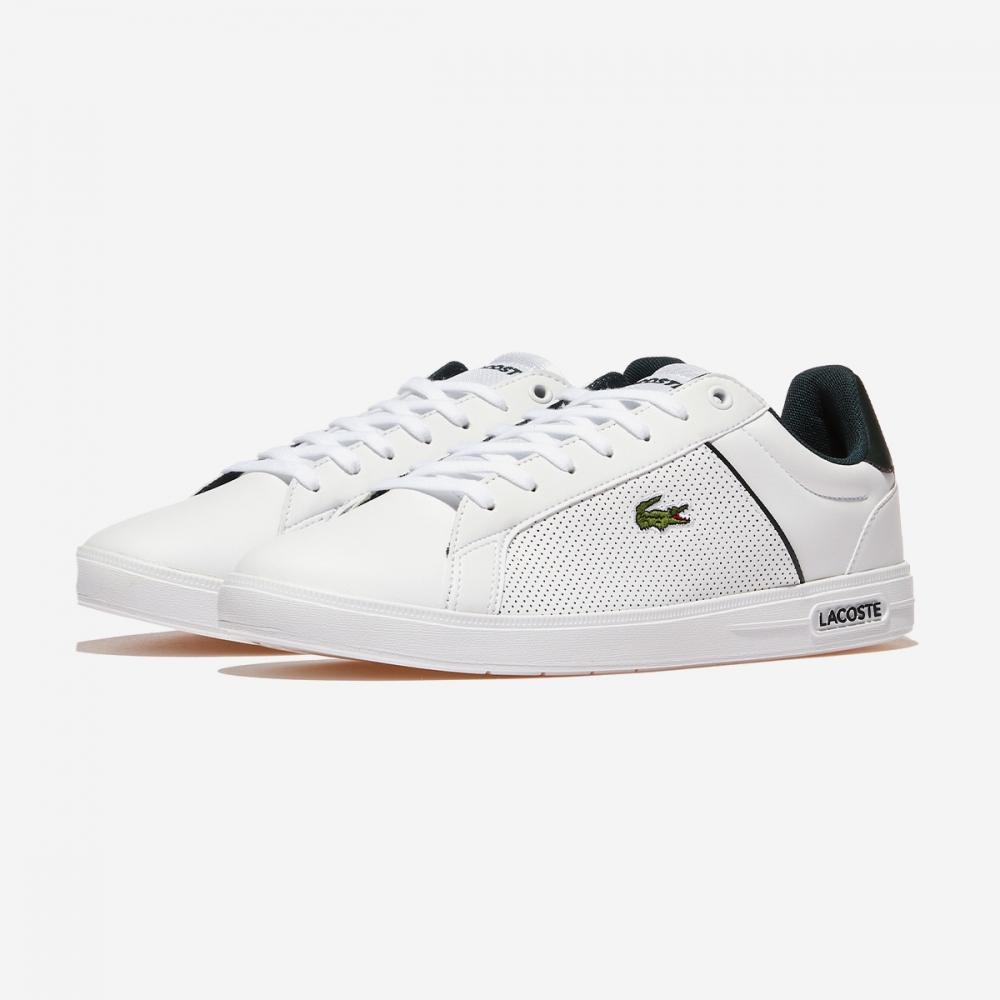 Lacoste Europa Base 7 48sma0113 Wht Dk Grn 285 — фото 2