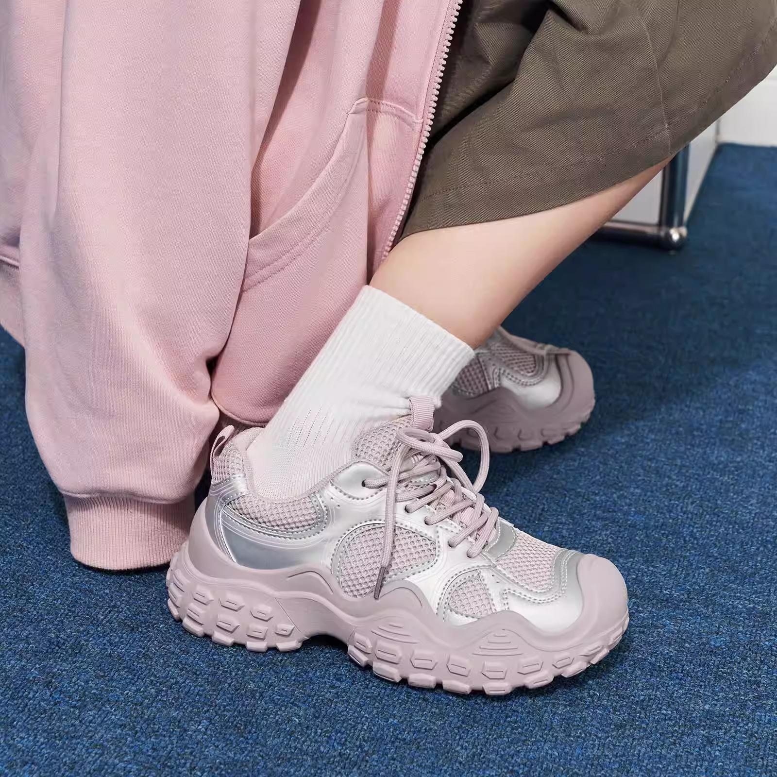 

[Garoa] Женские туфли-лодочки, весенние уродливые и милые туфли с большой головкой, универсальные повседневные кроссовки на платформе, туфли для папы