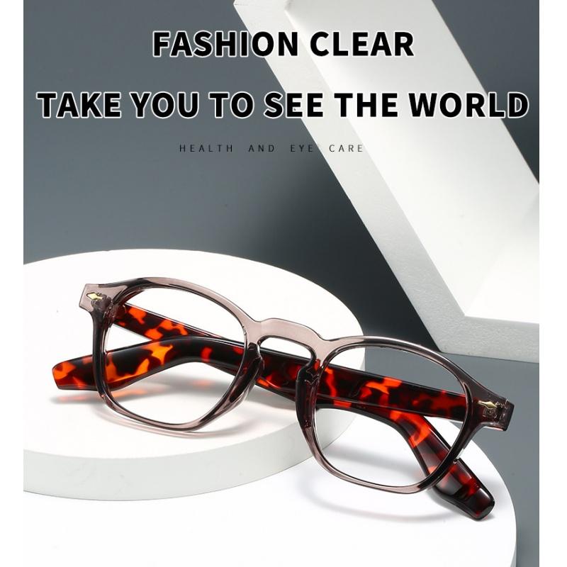 Women's Eyewear, Men's and Women's Fashion Square Photochromic Glasses