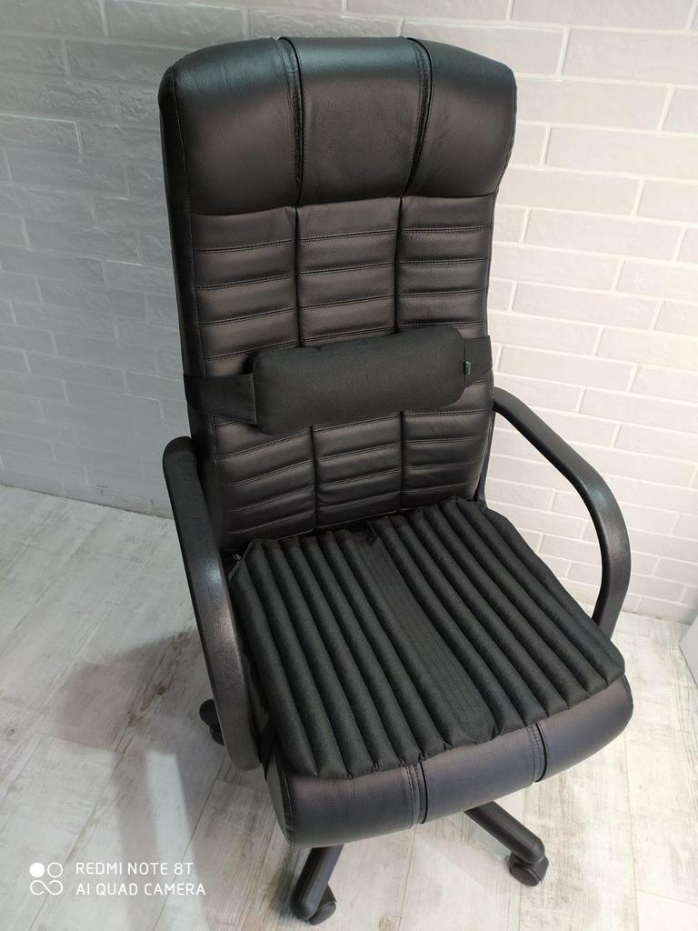 Pokrowce na krzesła wykonawcze Ekkoseat, wypełniacz z łuski gryki