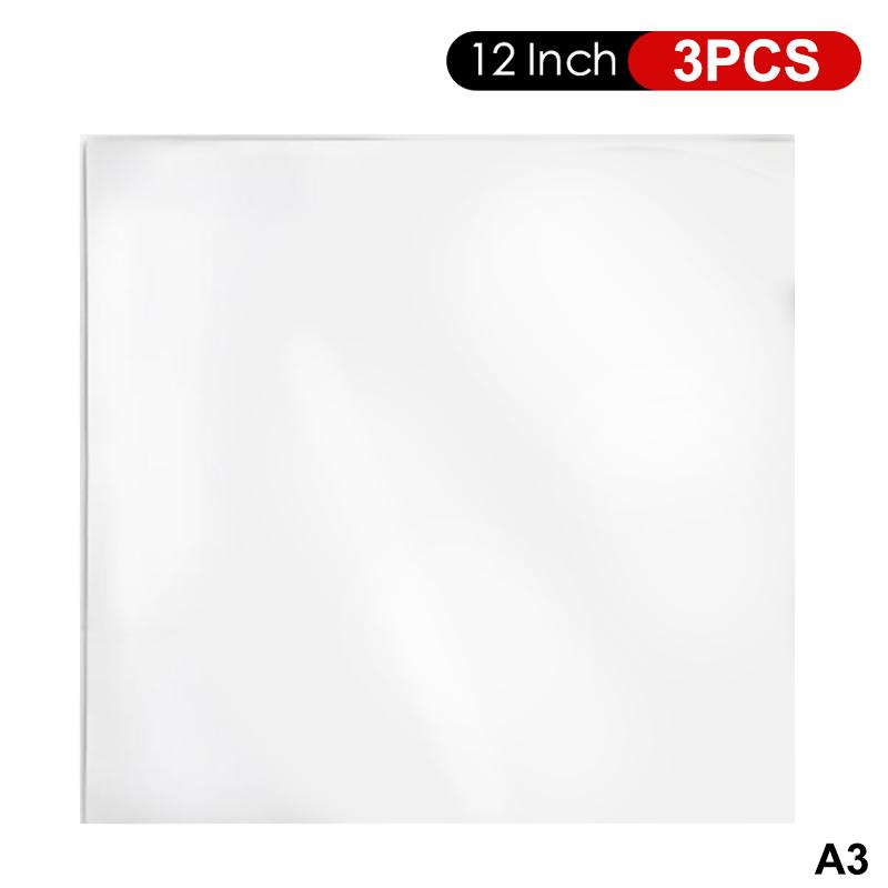 

Vinyl Record Storage Bags Double-Opening Three Layers 12 Inch Lp Record Sleeve Two-Directional Opening Album Protector Sleeve 3pcs