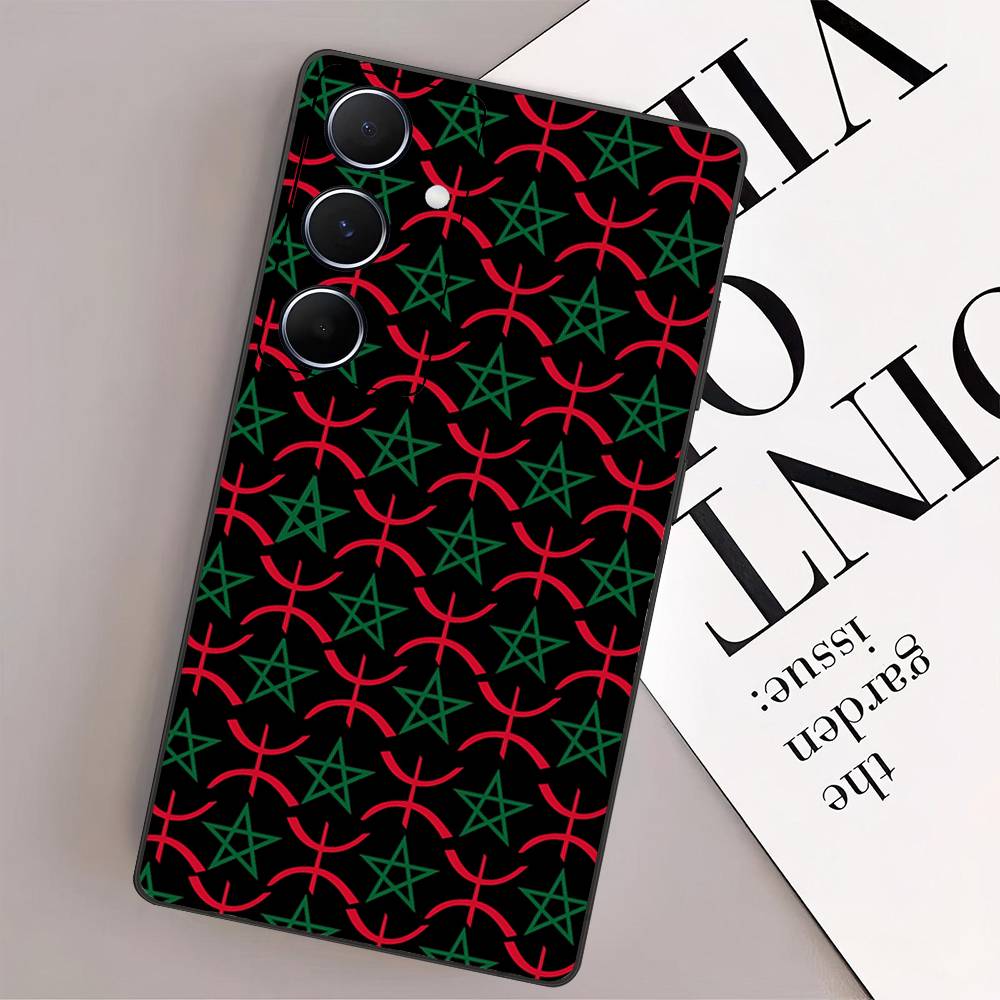 Morocco Map Flag Phone Case For Samsung A 52 53 21 32 13 12 71 31 51 40 72 73 70 22 42 50 30 20 21 Shell