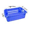 Hang Wei Xing Thickened Plastic Storage Basket with Iron Handles