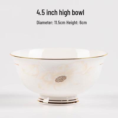 Meiliya Household Plastic Round Bowl