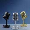 e Mic Universal Stand Model Classic Retro Dynamic Vocal Microphone Vintage Styl