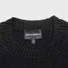 Emporio Armani Men's Crew Neck Eagle Logo Knit Sweater