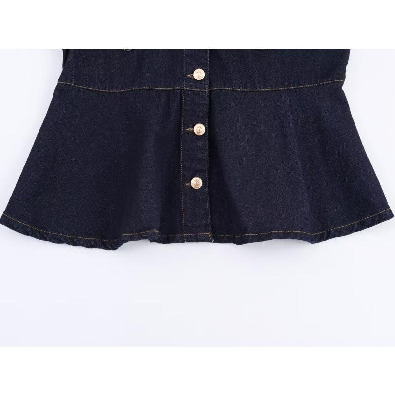 Europe 2025 New Fashion Women's Denim Jacket Coat 6147183