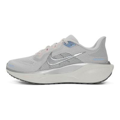 Air Zoom Pegasus 41 Photon Dust Metallic Pewter Women Sneakers Grey Sail Echo-Pink FD2723-007