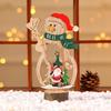 LOVEOFANTS Christmas Wooden Tabletop Decor Set