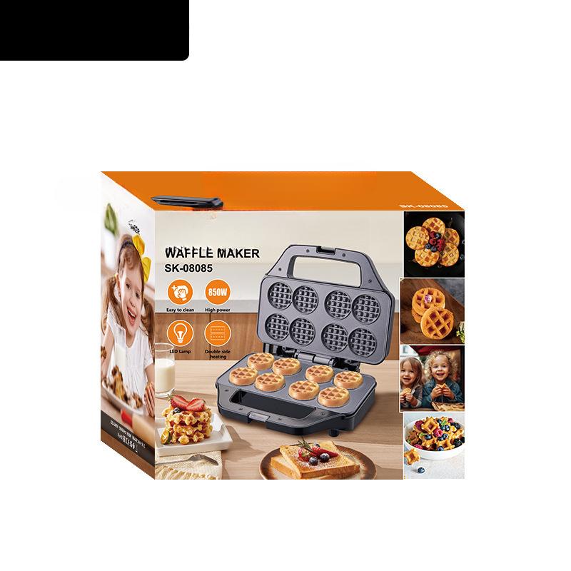 Small Waffle Maker, Sandwich Maker, Toaster, 8-hole Toaster.